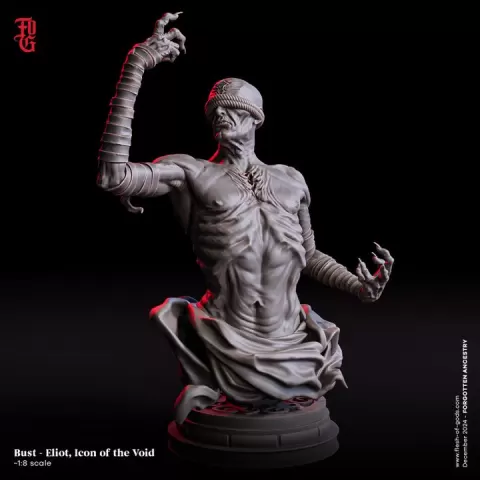 Bust - Eliot, Icon of the Void by Flesh of Gods