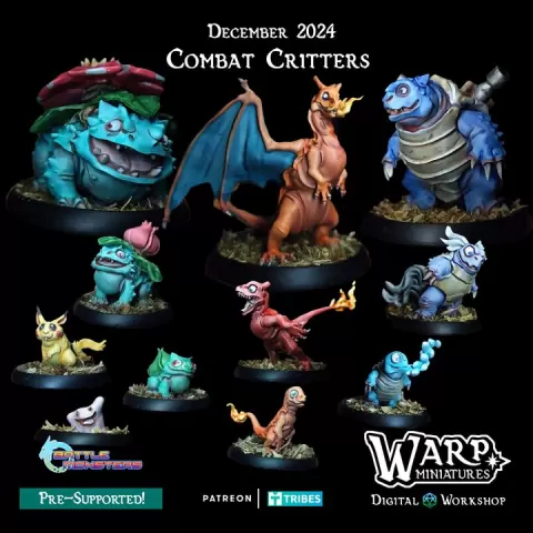 'Combat Critters' by Warp Miniatures