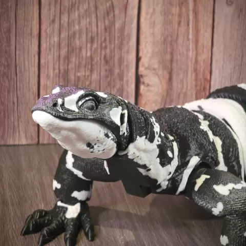 Asian Water Monitor - Articulated Detailed Lizard by RAKI-BOX