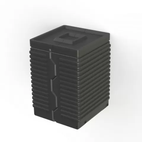 STRAP DECK BOX - 100 CARDS + EDITABLE