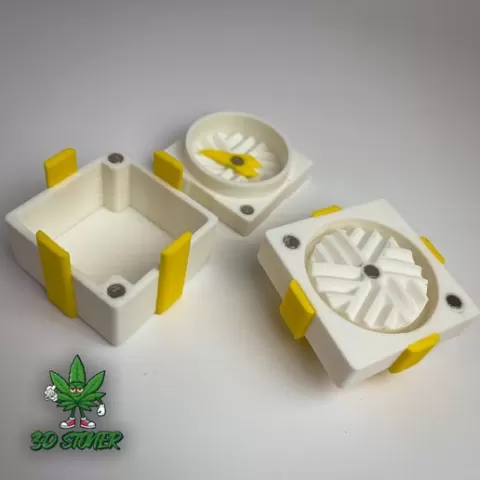 Christmas Present Grinder & Stash