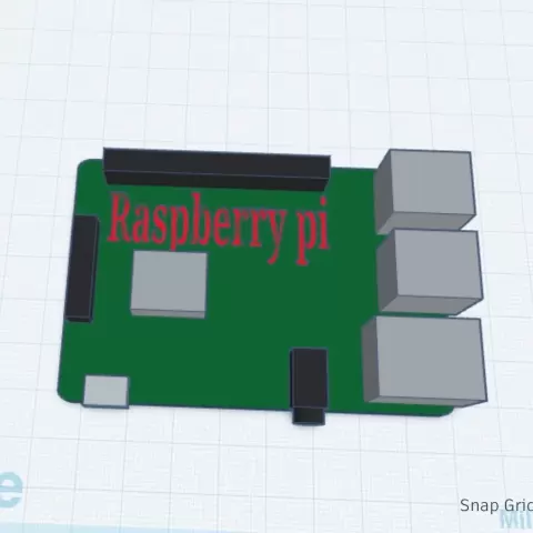 Raspberry pi scale model - Gigabit engineering