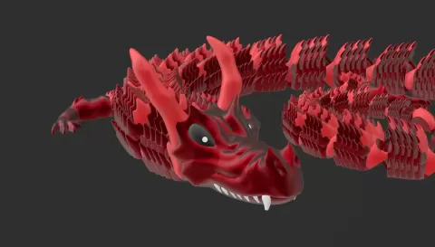 flexi dragon v2 - Mr3DBeast