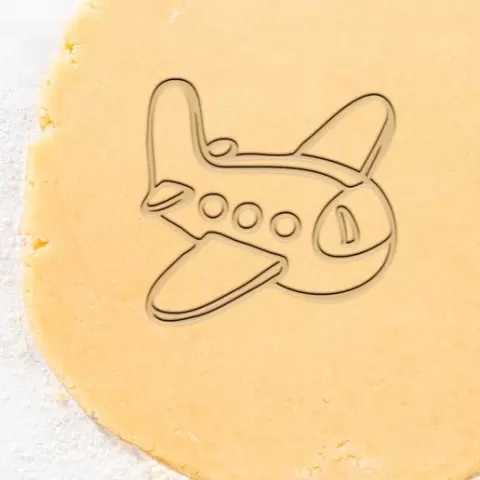 Airplane Cookie Cutter, Biscuit Cutter
