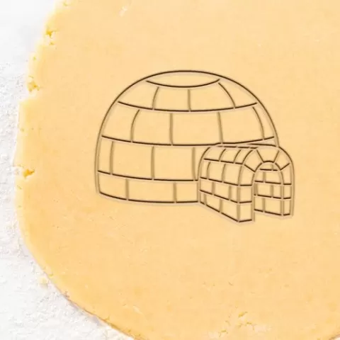 Igloo Cookie Cutter, Biscuit Cutter