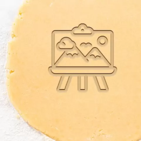 Canvas Cookie Cutter, Biscuit Cutter