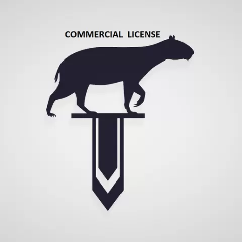 COMMERCIAL LICENSE / CAPYBARA / ANIMAL / MASCOT / HOME / BOOKMARK / SIGN / BOOKMARK / GIFT / BOOK / BOOK / SCHOOL / STUDENTS / TEACHER / OFFICE / WITHOUT SUPPORTS