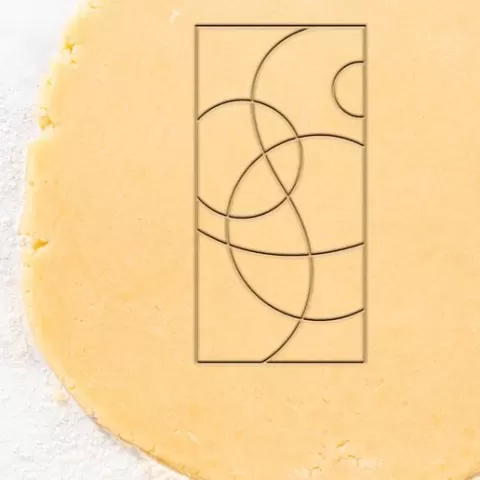 Geometric Cookie Cutter, Biscuit Cutter
