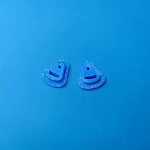 Fpv camera mount pads vibration isolators.