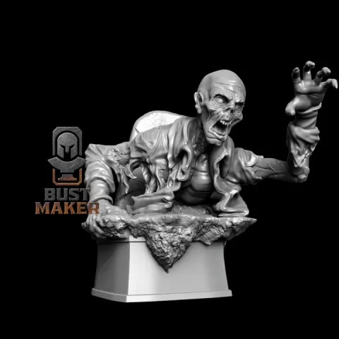 Zombie Rising Bust by Bust Maker