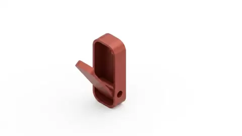Foldable Hidden Wall Hook 60x25x10mm