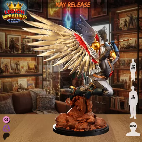 The Winged Gladiator by LegionMiniatures