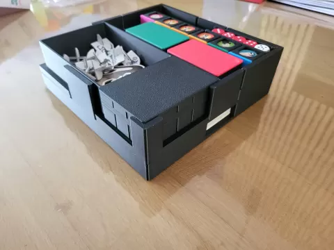 Hollywood Racers - boardgame insert