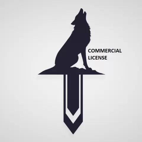 COMMERCIAL LICENSE / WOLF / DOG / ANIMAL / PET / HOME / BOOKMARK / BOOKMARK / SIGN / BOOKMARK / GIFT / BOOK / SCHOOL / STUDENTS / TEACHER / OFFICE / WITHOUT MEDIA