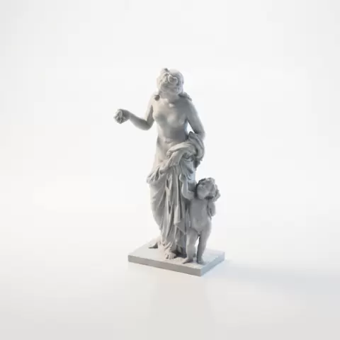 Venus With Child Classical Statue 3D Printable