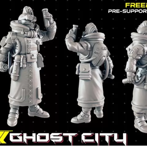 Evil Scientist - [GHOST CITY]