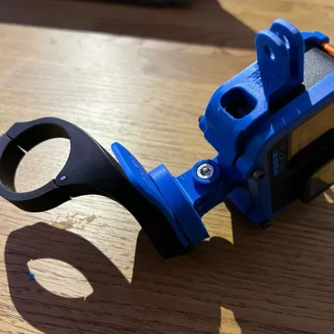 Quadlock to GoPro Hero 13,12,11,10,9,8 adapter bicycle, mountain bike, MTB etc. 3D print adapter