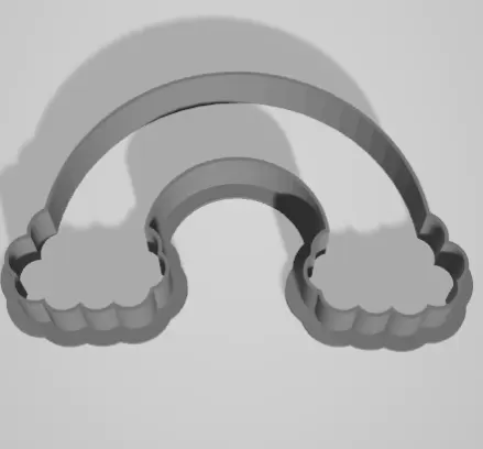 Rainbow Shaped Cookie Cutter