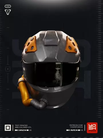 ARC Raiders Torque Helmet 3D Printer STL
