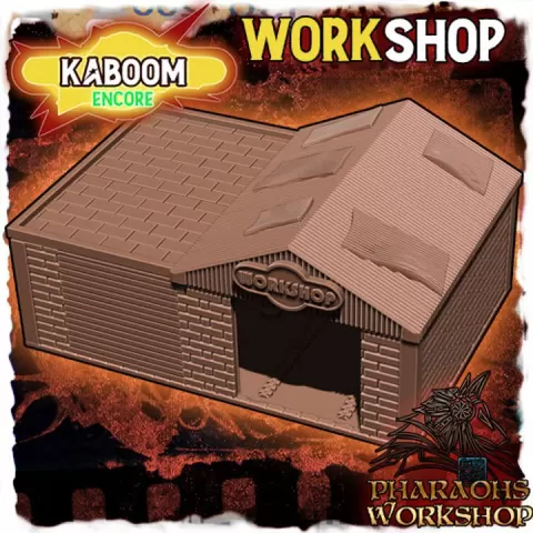 Workshop & Garage by Pharaoh's Workshop
