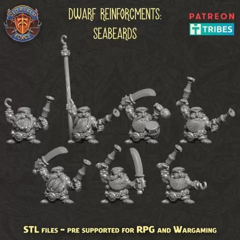 Classic Dwarfs - Seabeards by Old Realm Forge