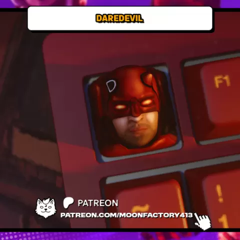 Daredevil Artisan Keycap