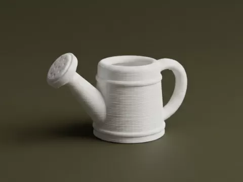 Dollhouse Miniature Watering Can 3D Model