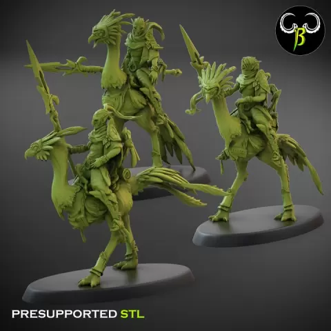 Sand Runners Lance set A by ClayBeastCreation