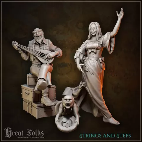 Strings and Steps by Great Grimoire