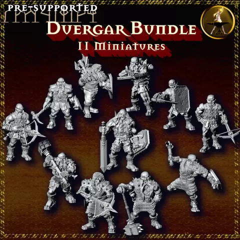 Duergar - Basic Bundle by Black Anvil Miniatures