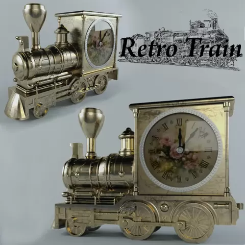 watch retro train - Davron