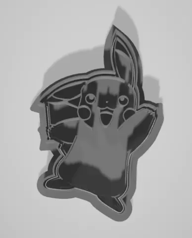 Pikachu Cookie Cutter