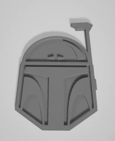 Mandalorian Helmet Cookie Cutter
