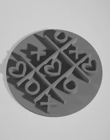 Tic Tac Toe Cookie Marker