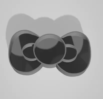 Bow Shaped Cookie Cutter