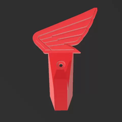 coat rack hook hond wing