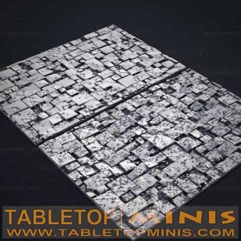 Broken Tile 100mmx150mm Rectangular Base Toppers