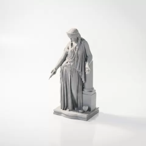 Iron Medea Classical Sculpture Statue 3D Printable