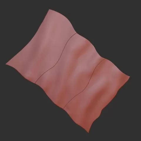 3-Stripe flag (France, Italy, Romania, Peru, Ivory Coast) 3d relief .stl file