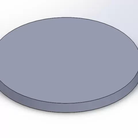 AOS Base 60mm Base Blank with Magnetic Insert