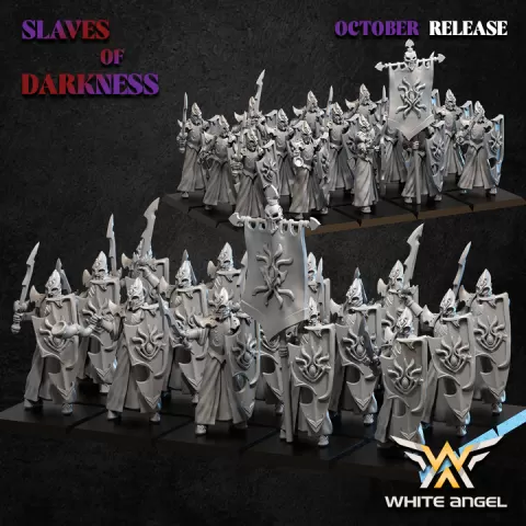 DARK GUARD - SLAVES OF DARKNESS (JUNE 2024 RELEASE) (ELF FROM DARK ELVES) by WHITE ANGEL GAMES, S.L.
