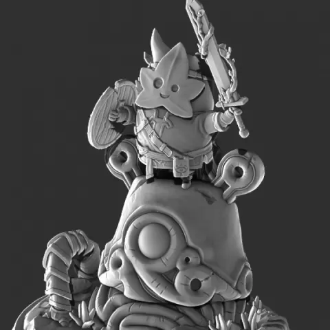 Korok Warrior by Rebek Pew!
