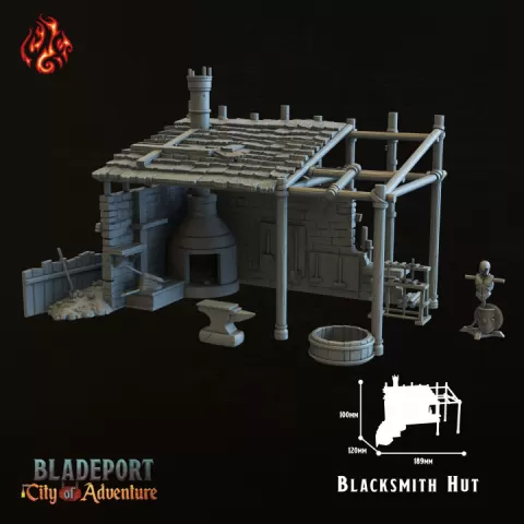 Blacksmith Hut by Crippled God Foundry