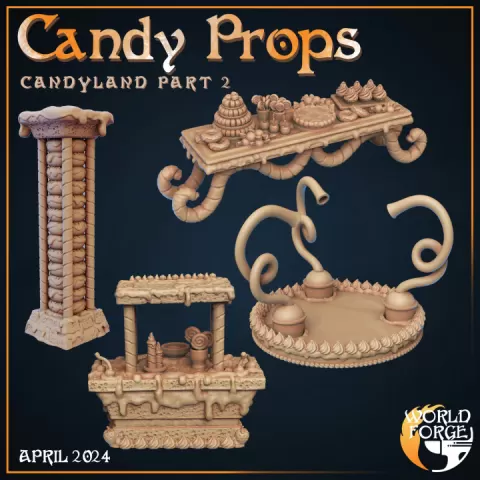 Candy Props by Embernell Studio