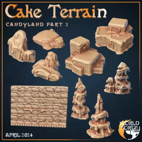 Cake Terrain by Embernell Studio