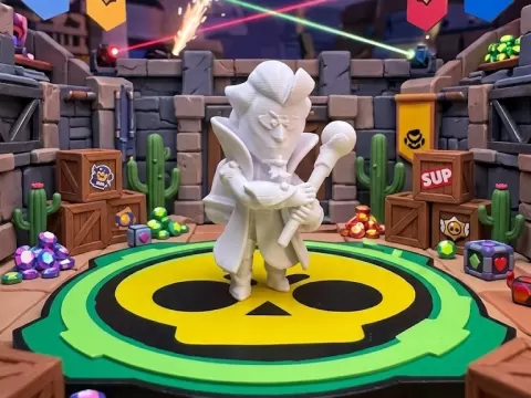 Brawlstar Byron Windstock