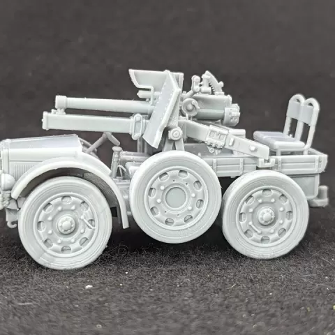 Autocannone da 75/27 su Fiat SPA TL37 (Italy, WW2) by Wargame3d