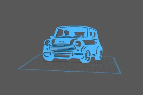 Mini Cooper - Wall Art