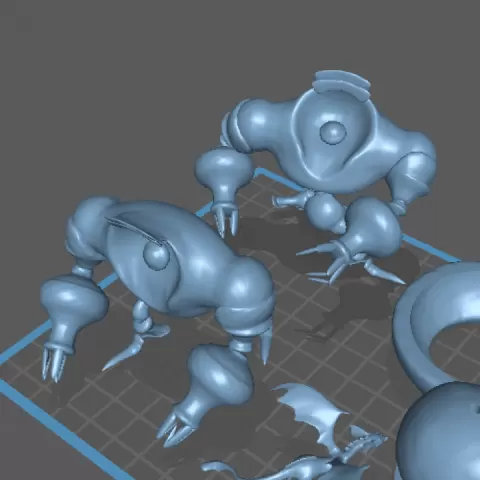 Doll Caretaker Automatons Collection from Final Fantasy XI / XIV - Fan Art by Jeremy