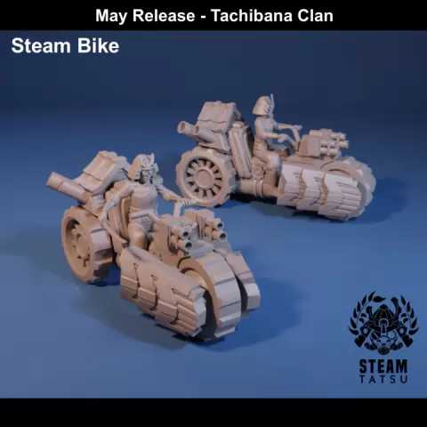 Tachibana clan - Steam Bike by Steam Tatsu